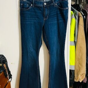 Torrid Dark Blue Flare Jeans